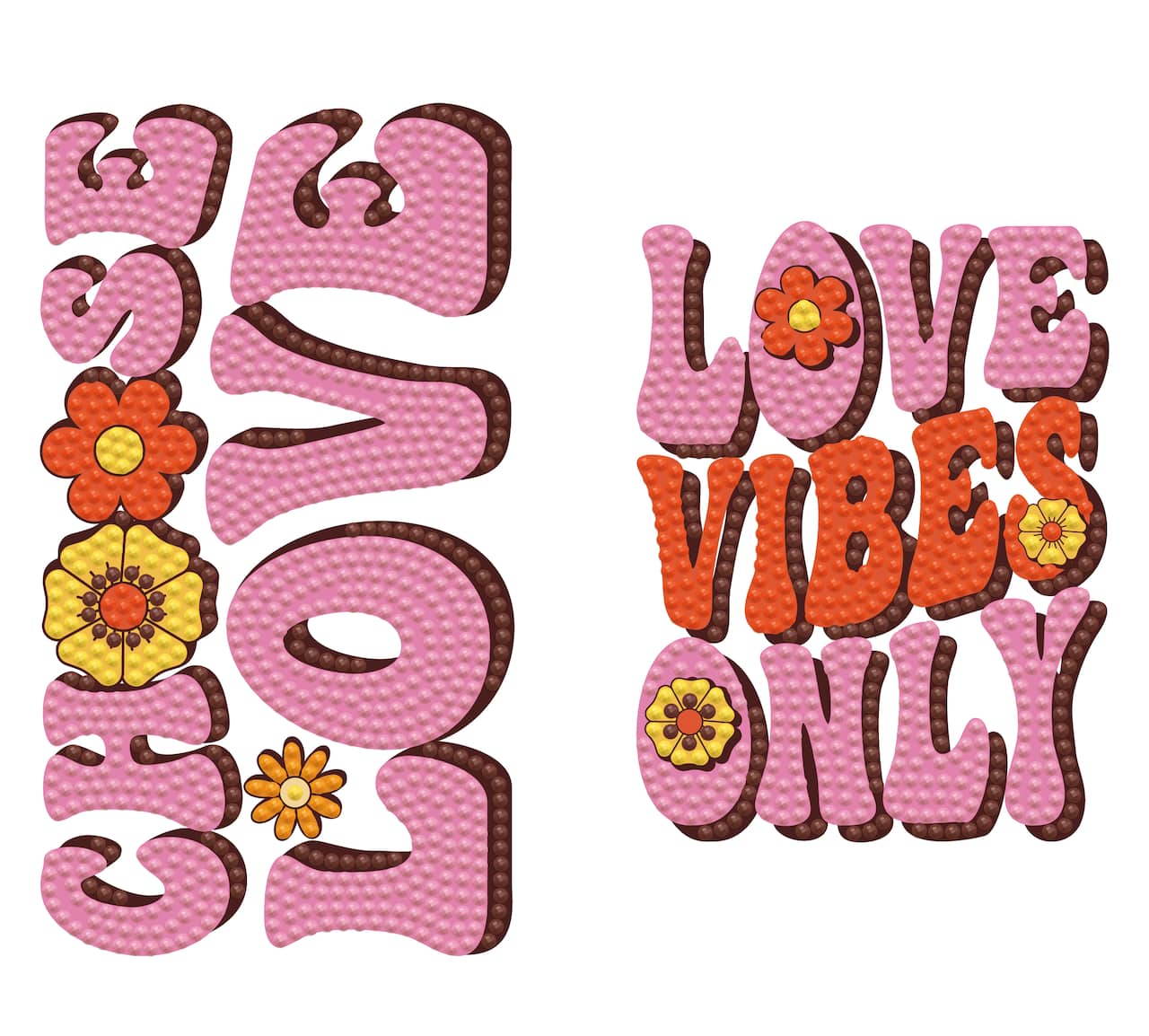 Diamond Dotz® Choose Love Iron-On 'n' Dot Kit